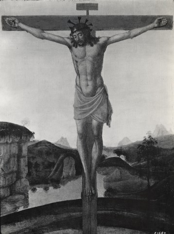 Frick Art Reference Library — Castagno, Andrea del. Crucifixion — insieme